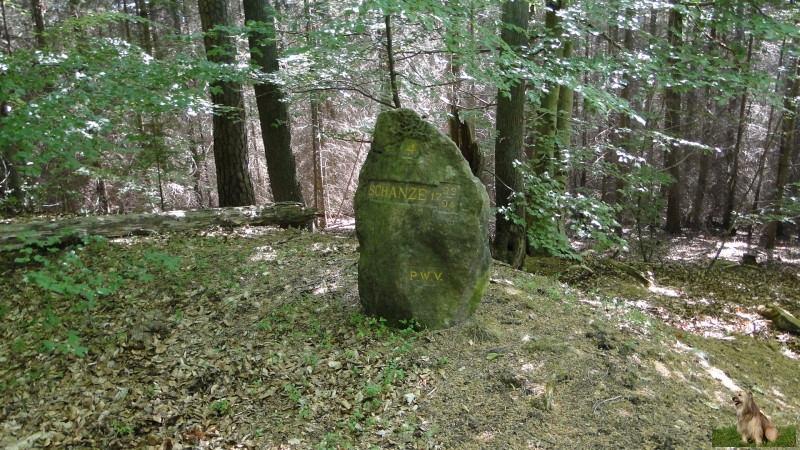 Ritterstein Nr. 173-3 Schanze 4 1793-94.JPG - Ritterstein Nr.173 Schanze 4 1793/94